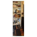 CUTTING BOARDS, BAKING PANS, GRATER, UDDERLY SMOOTH UDDER CREAM SMALL CROCK, BAKING BOWLS, NUT MEAT CHOPPER, THE PAMPERED CHEF COOKIE PRESS, CUISINART CUSTOM 11, ETC.