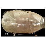VINTAGE C.F. OR IS GLASS MINNOW TRAP MANCHESTER, VERMONT