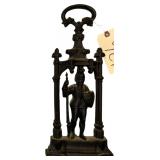 ANTIQUE CAST IRON KNIGHT DOORSTOP