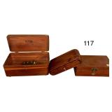 LANE CEDAR 2-TUBE MUSIC BOX PRESENTED BY M. SHAIVITZ & SONS, WOODEN 1-DRAWER BOX, WOODEN DOVETAILED BOX