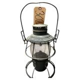 ANTIQUE ADAMS & WESTLAKE ADLAKE B&O (BALTIMORE & OHIO) RAILROAD LANTERN