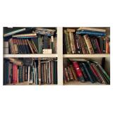 ASSORTMENT OF BOOKS TO INCLUDE VINTAGE EDGAR ALLEN POE, SHERLOCK HOLMES, THE DA VINCI CODE, AND MUCH MORE