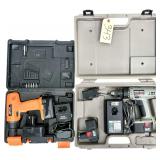 CHICAGO 18V CORDLESS DRILL, PORTER CABLE 14.4V CORDLESS DRILL