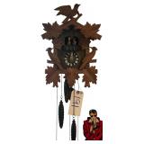 TRADITIONAL GERMAN BLACK FOREST CUCKOO CLOCK