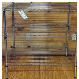 3-TIER METALLIC KITCHEN RACK