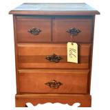 3-DRAWER NIGHTSTAND - MATCHES LOTS 162 AND 176