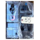 TWO PLASTIC BUNN COFFEE CONTAINERS