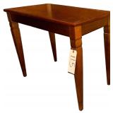 WOODEN RECTANGULAR SIDE TABLE