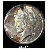 1923 U.S. SILVER PEACE DOLLAR