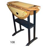 VINTAGE AMISH STYLE DOUBLE DROP-LEAF TABLE