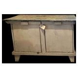 ANTIQUE FLOUR & SUGAR BIN AS-FOUND