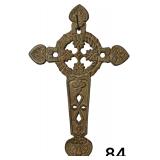 CAST IRON DECORATIVE CROSS