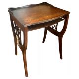 ANTIQUE MAHOGANY DESK - READY TO BE REFINISHED