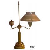 VINTAGE TOLEWARE ELECTRIC LAMP