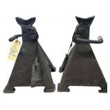 PAIR OF 6-TON HEAVY DUTY JACK STANDS