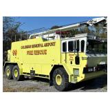 1993 OSHKOSH T-3000 AIRPORT EMERGENCY VEHICLE (REMANUFACTURED 2002) - STARTS AND RUNS WELL, TITLE AVAILABLE - VIN: 10T915EH9P1046324