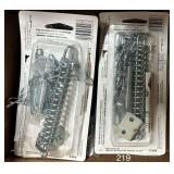 4 SCREEN & STORM DOOR CHAINS NEW IN PACKAGING