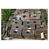 PALLET OF STEEL WEIGHTS