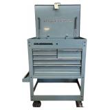 U.S. GENERAL 30” 5-DRAWER ROLLING METAL MECHANIC’S CART