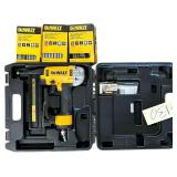 DEWALT DWFP1838 PNEUMATIC 18-GAUGE 1/4 IN. CROWN CORDED STAPLER W/ DEWALT STAPLES