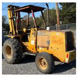 CASE 586E CONSTRUCTION KING FORK LIFT - RUNS WELL, SEE DESCRIPTION