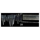 ICON FLEX HEAD RATCHET, 13 HUSKY SCREWDRIVERS, 10 KOBALT WRENCHES, ASSORTED SIZE KOBALT SOCKETS