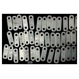 APPROX. 43 4” SHACKLE STRAPS