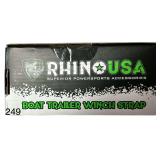 RHINO USA BOAT TRAILER WINCH STRAP