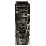 SET OF 4 U-BOLTS W/ BRACKETS AND NUTS