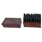 STAMPING SET TO INCLUDE SOME LETTERS & NUMBERS