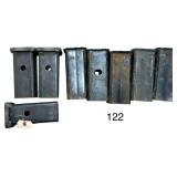 8 RECEIVER COUPLERS TO INCLUDE 3 WELD-ON AND 5 OTHER