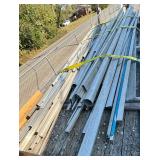 LARGE ASSORTMENT OF ALUMINUM, SMALL ASSORTMENT OF STEEL STEEL (MUST BE REMOVED FROM TRUCK BED)