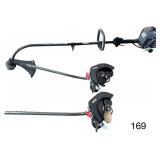 BLACK MAX 2-CYCLE TRIMMER & EDGER W/ 2 BLADES AND STRING TRIMMER HEAD