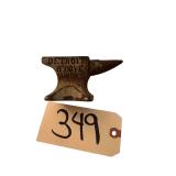 DETROIT STOVE WORKS ANVIL STYLE PAPERWEIGHT