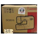 JANOME DC2010 SEWING MACHINE IN ORIGINAL BOX