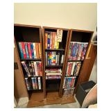 3 SORTERS CHOCK-FULL OF DISNEY VHS MOVIES TO INCLUDE HERCULES, BAMBI, SHREK, DUMBO, ALADDIN, SNOW WHITE, LADY AND THE TRAMP, AND MANY MORE