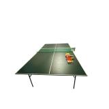 PING-PONG TABLE WITH BALLS AND FOUR PADDLES