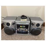 PHILIPS STEREO W/ 3-CD CHANGER/AM/FM RADIO