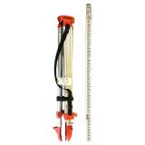 HEAVY DUTY ALUMINUM TRIPOD FOR SURVEYING EQUIPMENT AND NEDO ALUMINUM LEVELING ROD