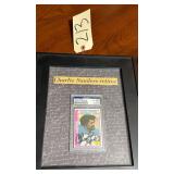 CHARLIE SANDERS DETROIT LIONS NFL 1978 TOPPS PSA/DNA CERTIFIED AUTOGRAPHED CARD