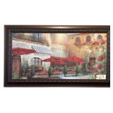 PIZZERIA CANVAS PRINT APPROX. 47” X 23” VIEWING AREA