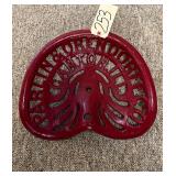 PARLIN & ORENDORFF CAST IRON TRACTOR SEAT CANTON, IL