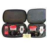 CRAFTSMAN 4 IN 1 LEVEL WITH LASER TRAC AND CRAFTSMAN LASER GUIDED MEASURING TOOL WITH LASER TRAC