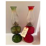 VINTAGE OIL LAMPS
