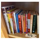 ASSORTMENT OF COOKBOOKS