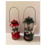 PAIR OF COLEMAN CAMPING LANTERNS