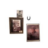 3 JOHN WAYNE PORTRAITS/PRINTS - 1 2007, 2 OTHERS
