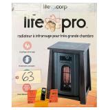 LIFE PRO EXTRA LARGE INFRARED HEATER 1500 WATTS, 5100 BTU