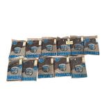 11 PAIRS OF HYDRO SHIELD DISPOSABLE COVERALLS - 6 SIZE L, 5 SIZE XL