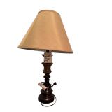 COMPOSITE BASE ELECTRIC LAMP